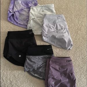 Lululemon speed up shorts 2.5”